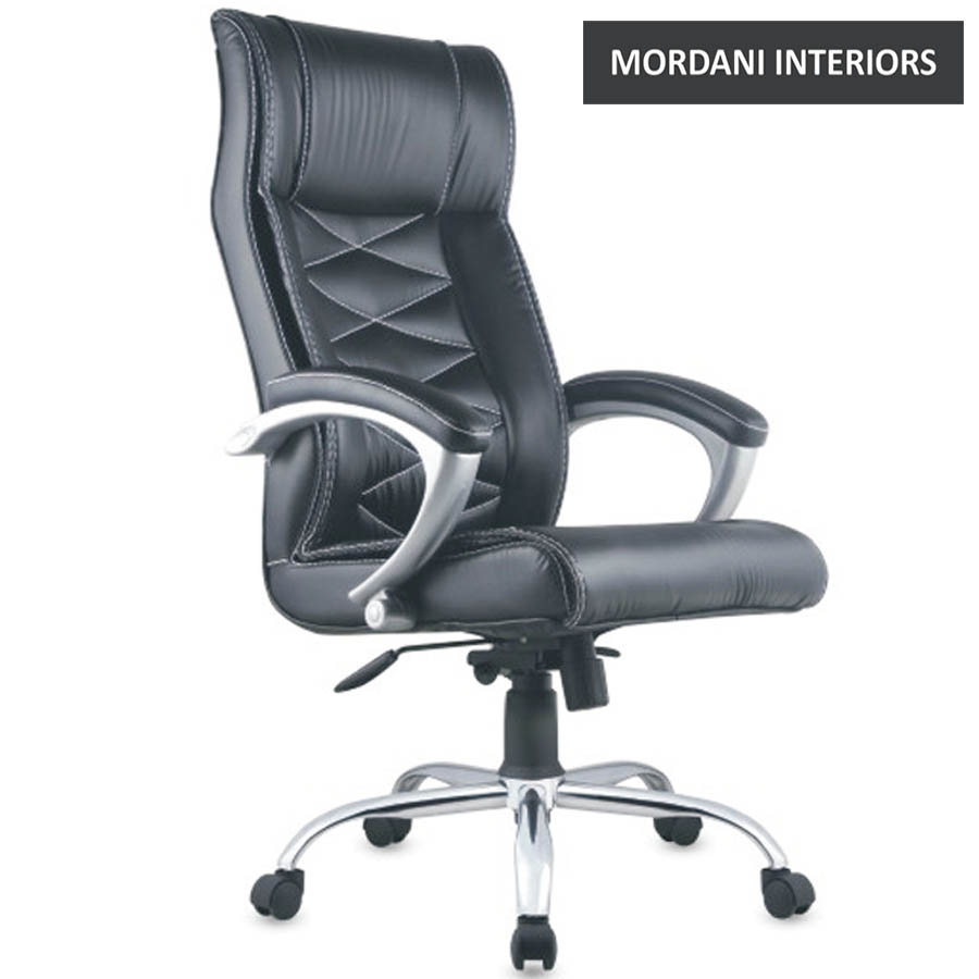 Javier High Back Visitor Leather Chair